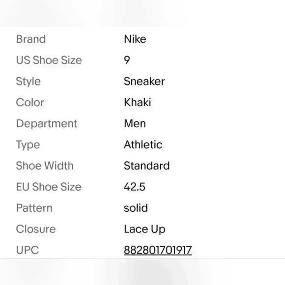 Nike Dualtone Racer Premium 924448-300 Men's Sz US 9 Cargo Khaki/BLK - Picture 7 of 7